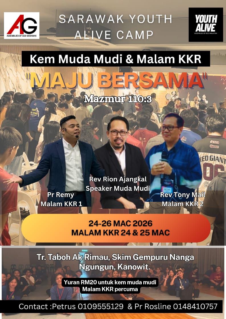 Sarawak Youth Alive Camp - Maju Bersama (Mazmur 110:3)